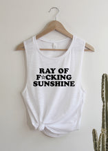 Load image into Gallery viewer, Ray of F★cking Sunshine - Muscle Tank