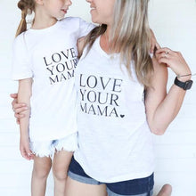 Load image into Gallery viewer, LOVE YOUR MAMA, Child&#39;s Tee, Kid&#39;s Tee, Unisex Kid&#39;s Tee, Love Your Mama Shirt, Toddler Tee, Toddler Tshirt