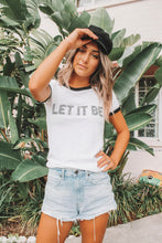 Load image into Gallery viewer, LET IT BE Tee, Ringer Tee, Beatles Tee, Let It Be Gifts, Let It Be Tshirt, The Beatles Tee, Beatles Tshirt, Let It Be Let It Be