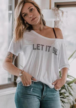 Load image into Gallery viewer, LET IT BE Tee, Beatles Tee, Let It Be Gifts, Let It Be Tshirt, The Beatle, Beatles Tshirt, Let It Be Let It Be, Boho Clothing