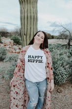 Load image into Gallery viewer, HAPPY HIPPIE Tees, Hippie Tee, Hippie Tshirts, Hippie Tops, Hippie Mom Tees, Hippie Shirts