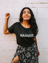 Load image into Gallery viewer, NAMASTE Tshirts, Namaste Tank, Namaste, Namaste Yoga, Namaste Yogi Gift, Yoga Tank, Yoga Namaste, Namaste Tank, Yoga Top