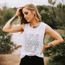 Load image into Gallery viewer, Love Yourself - Muscle Tank