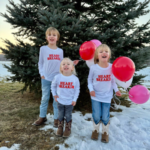 Heart Breaker - Kid's + Toddler Onesies and Tees