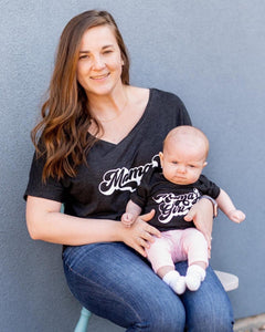 Mama's Girl - Kid's + Toddler Onesies and Tees