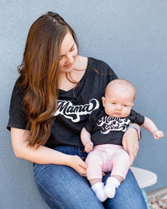 Mama's Girl - Kid's + Toddler Onesies and Tees