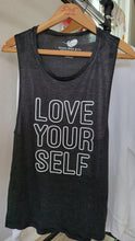 Load image into Gallery viewer, Love Yourself - Muscle Tank