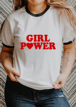 Load image into Gallery viewer, Girl Power - Retro Fitted Ringer
