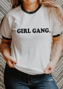 Girl Gang - Retro Fitted Ringer