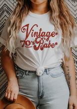 Load image into Gallery viewer, Vintage 70s Babe - Boyfriend Tee