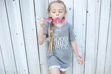 Load image into Gallery viewer, 2 Piece Sets for Mommy &amp; Me - Good Vibes Only (Gray)