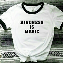 Load image into Gallery viewer, Kindness is Magic - Retro Fitted Ringer
