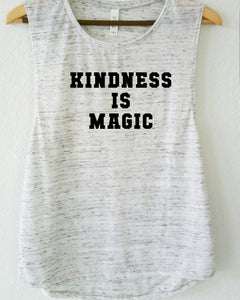 KINDNESS IS MAGIC, Kindness Tank Tops, Kindness Tank, Kindness Top, Kindness is Magic, Kind Tees, Kindness is Magic Tee, Kindness Shirt