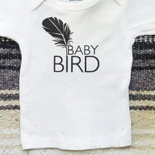 Load image into Gallery viewer, Baby Bird Tee, Baby Bird Tshirt, Baby Bird Tee, Baby Bird Shirt, Baby Gift, Baby Shower Gift
