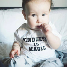 Load image into Gallery viewer, KINDNESS IS MAGIC, Kindness Top, Kindness Kids Shirt, Unisex, Boy or Girl Tee, Kindness Tees