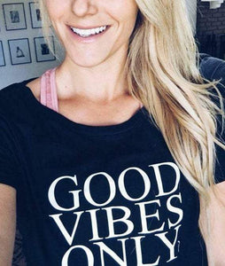 Good Vibes Only - Off the Shoulder