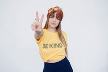 Load image into Gallery viewer, BE KIND Tee, Be Kind tshirt, Be Kind Tshirts, Be Kind Tops, Retro Be Kind, Be Kind Tees, Kindness Tops