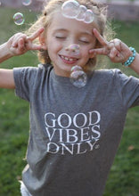 Load image into Gallery viewer, GOOD VIBES ONLY Kid&#39;s Tee, Good Vibes Only Tshirt