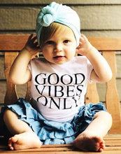 Load image into Gallery viewer, Good Vibes Only - Kid&#39;s + Toddler Tees