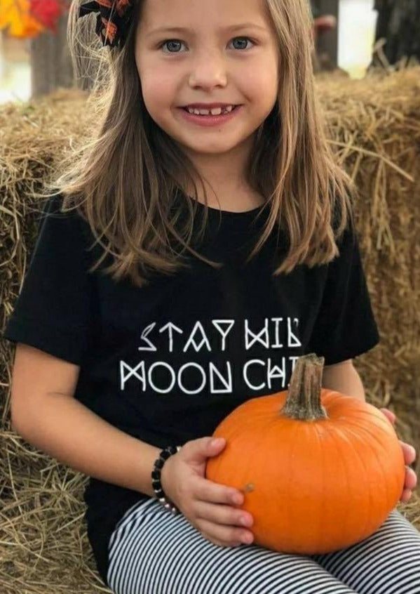 Stay Wild MOON CHILD, Child's Tee, Kid's Tee, Unisex Kid's Tee, Love Your Mama Shirt, Toddler Tee, Toddler Tshirt