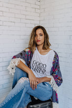 Load image into Gallery viewer, GOOD VIBES ONLY, White Tee, Good Vibes Only Tee, Good Vibes Shirt, Good Vibes Only Top, Good Vibes Tshirt, Good Vibes Tees, Good Vibes Only