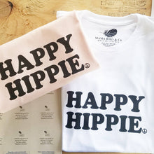 Load image into Gallery viewer, HAPPY HIPPIE Tees, Hippie Tee, Hippie Tshirts, Hippie Tops, Hippie Mom Tees, Hippie Shirts
