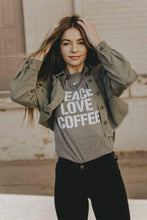 Load image into Gallery viewer, Peace Love Coffee - Muscle Tank
