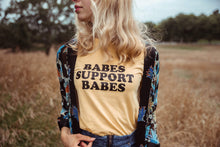 Load image into Gallery viewer, Babes Support Babes - Boyfriend Tee