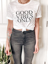 Load image into Gallery viewer, Good Vibes Only - Boyfriend Tee