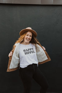 Happy Hippie - Boyfriend Tee